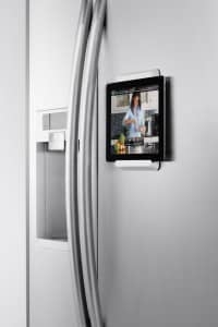home automation iPad Refrigerator Mount