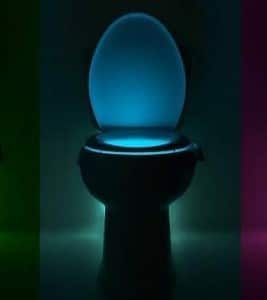 IllumiBowl Toilet Night Light (Motion Activated)