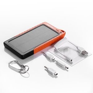 Portable Solar Power USB Charger Power Bank