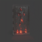 Han Solo in Carbonite 3D wall sculpture