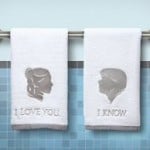 His and Hers Han and Leia Towels (Star Wars)