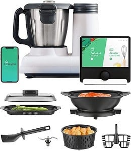 Multo By CookingPal, Smart Compact Countertop Multi-Functional Food Processor With Guided Recipes