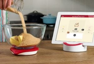 Drop Kitchen Non-Slip Silicone Connected Kitchen Scale and Interactive Recipe App