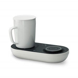 Nomodo Wireless Qi-Certified Fast Charger with Mug Warmer and Drink Cooler