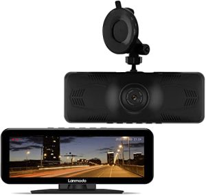 LANMODO Vast Pro Dash Cam with Full Color Super Night Vision max 984ft, 1080P Car Driving Recorder, WDR HDR, Sony Sensor, 8” Large Screen, Loop Recording, 24hr Parking Monitor, G-Sensor, Support 128G