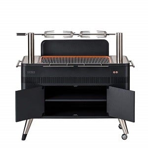 Everdure Hub Freestanding Charcoal Grill and Rotisserie 