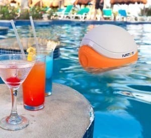 outdoor gadgets Waterproof Bluetooth Swimming Pool Floating Speaker