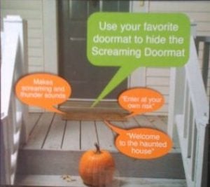 Pressure Sensitive Screaming Doormat