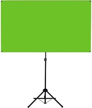 Portable Green Screen for Streaming and Videos