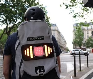 Clic-Light wearable smart LED bike signal
