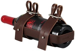 Fyxation Leather Bicycle Wine Carrier