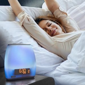 cool bedroom gadgets iHome Zenergy Bedside Sleep Therapy Machine