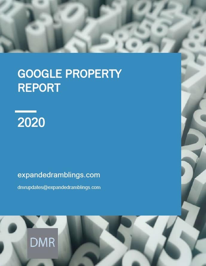 Google Property Report 2020 Cover