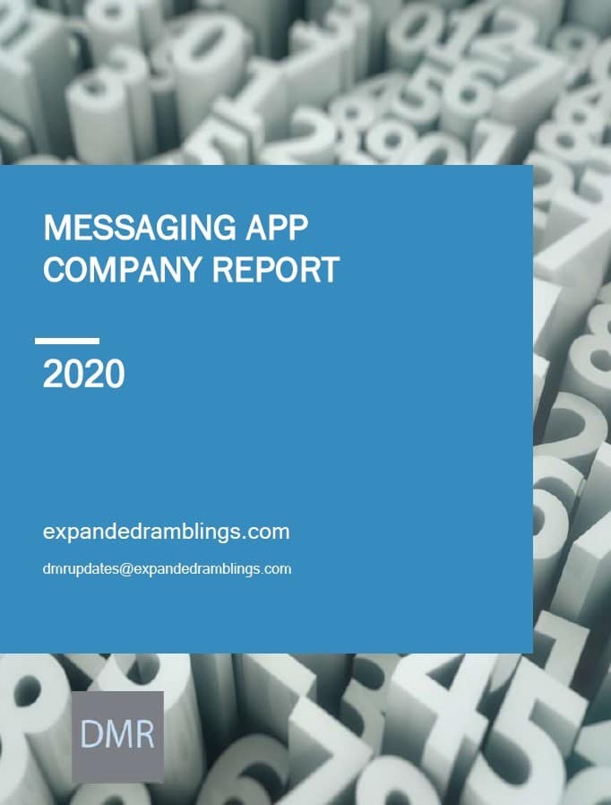 Messaging App Company Report 2020 Cover