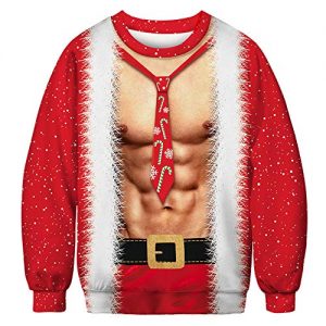 Faux Male Stripper Christmas Sweatshirt