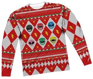 Power Rangers Ugly Christmas Sweater